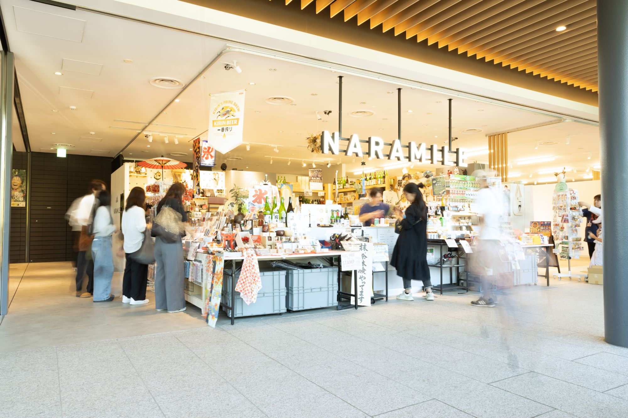 NARAMILE の店頭